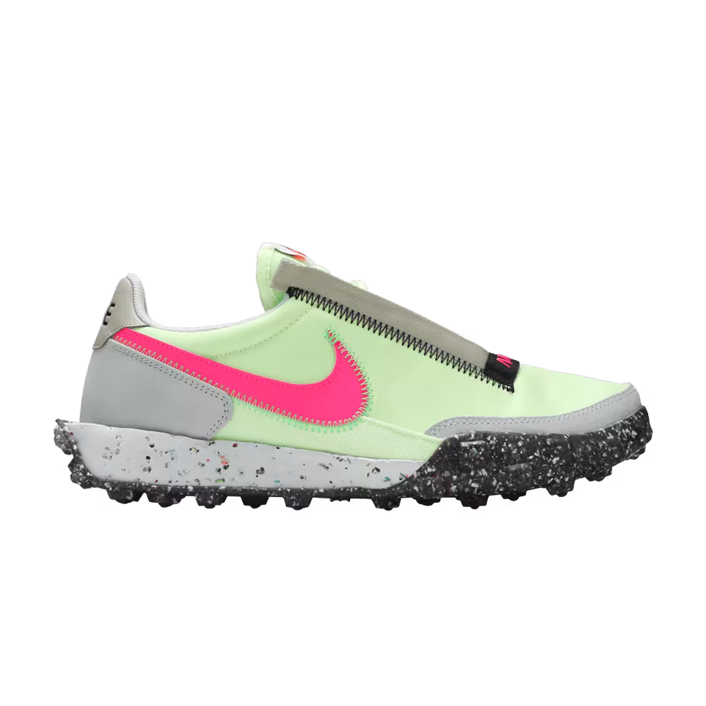 Nike Women's Waffle Racer Crater Barely Volt