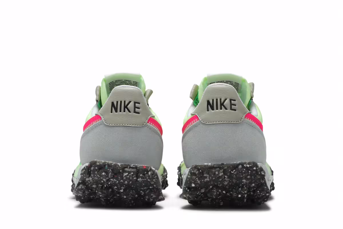 Nike Women's Waffle Racer Crater Barely Volt, view 7