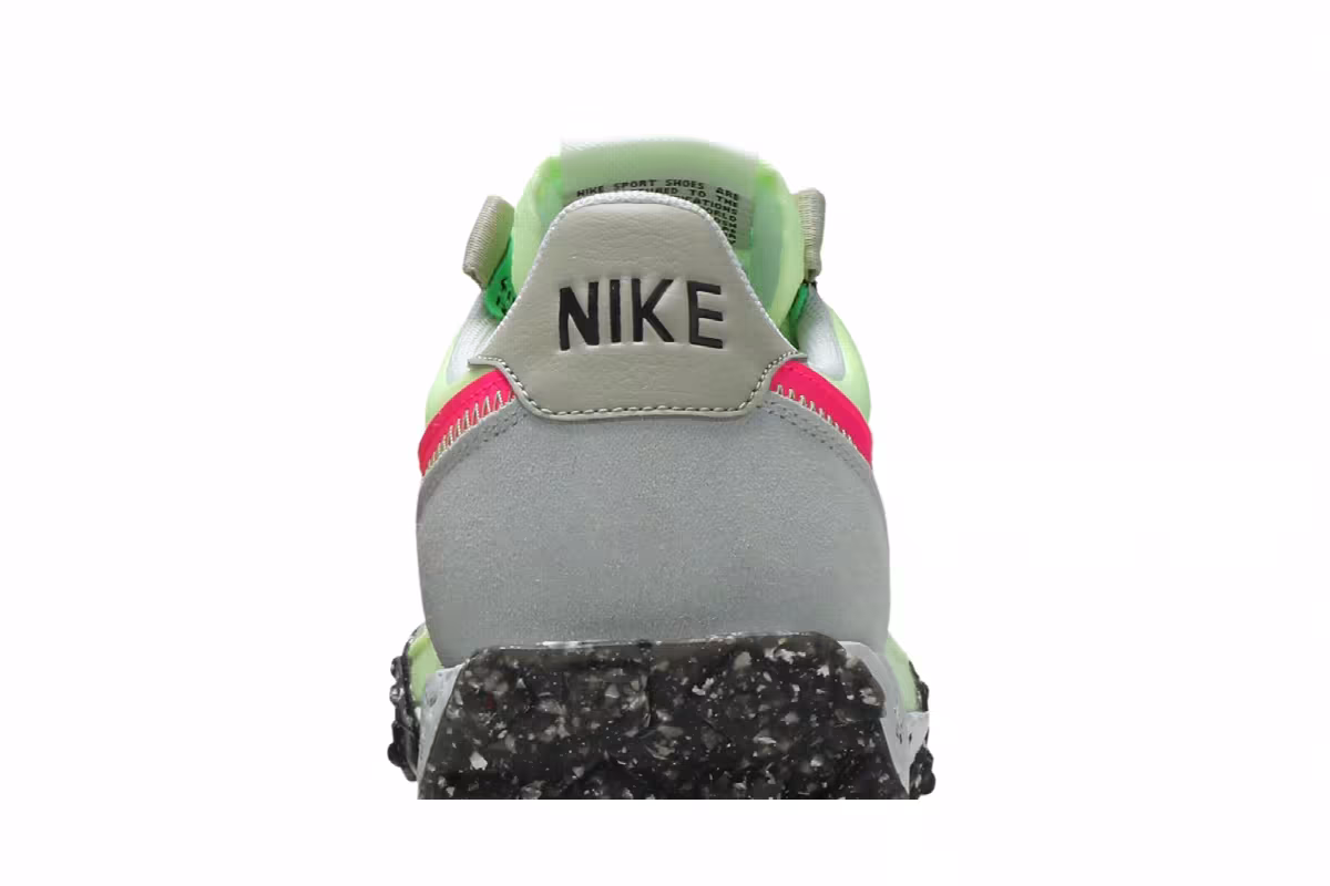 Nike Women's Waffle Racer Crater Barely Volt, view 8