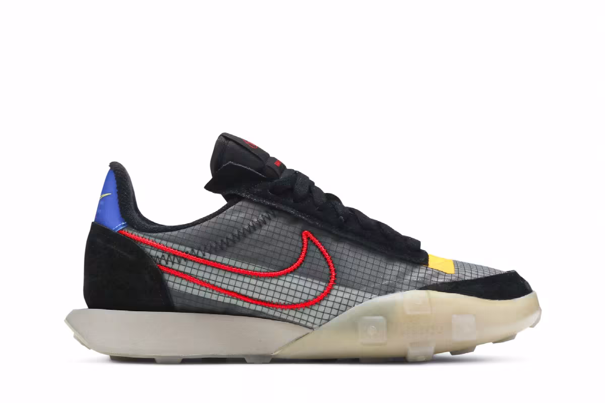 Nike Women's Waffle Racer 2X Enigma Stone University Red, view 2