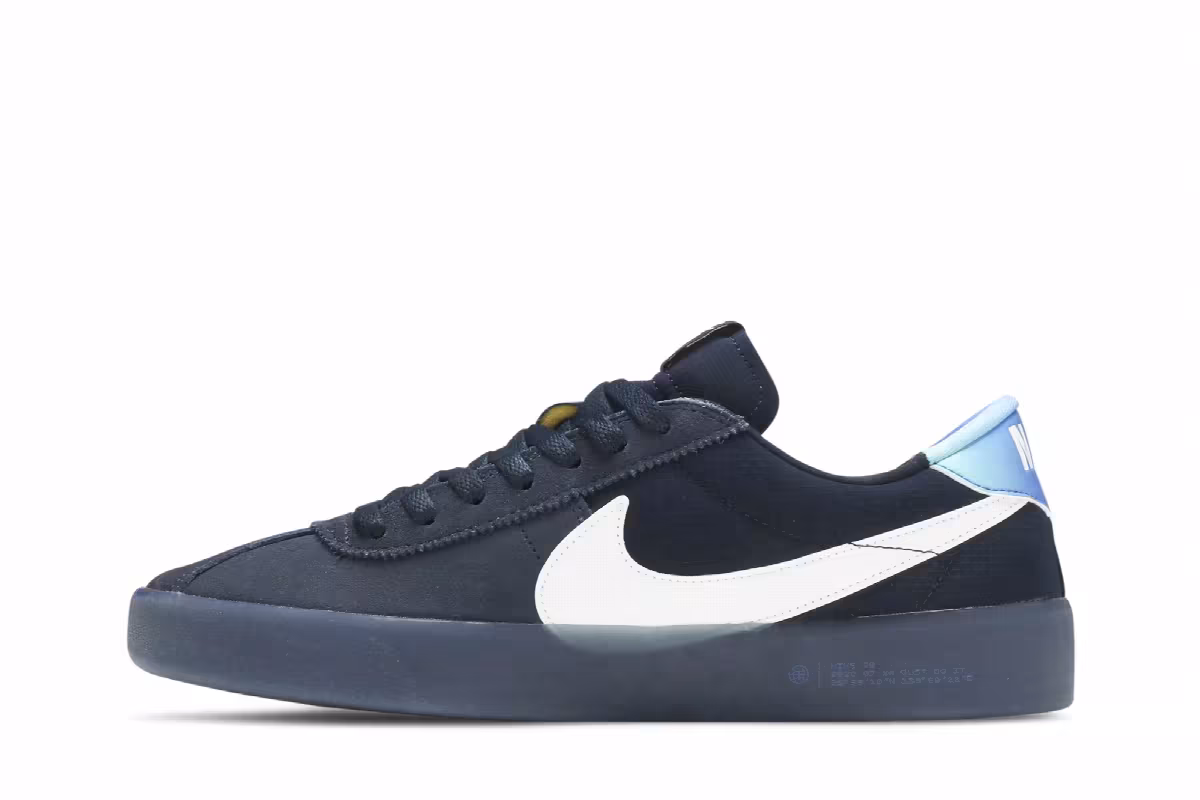 Nike Bruin React T SB Dark Obsidian, view 4