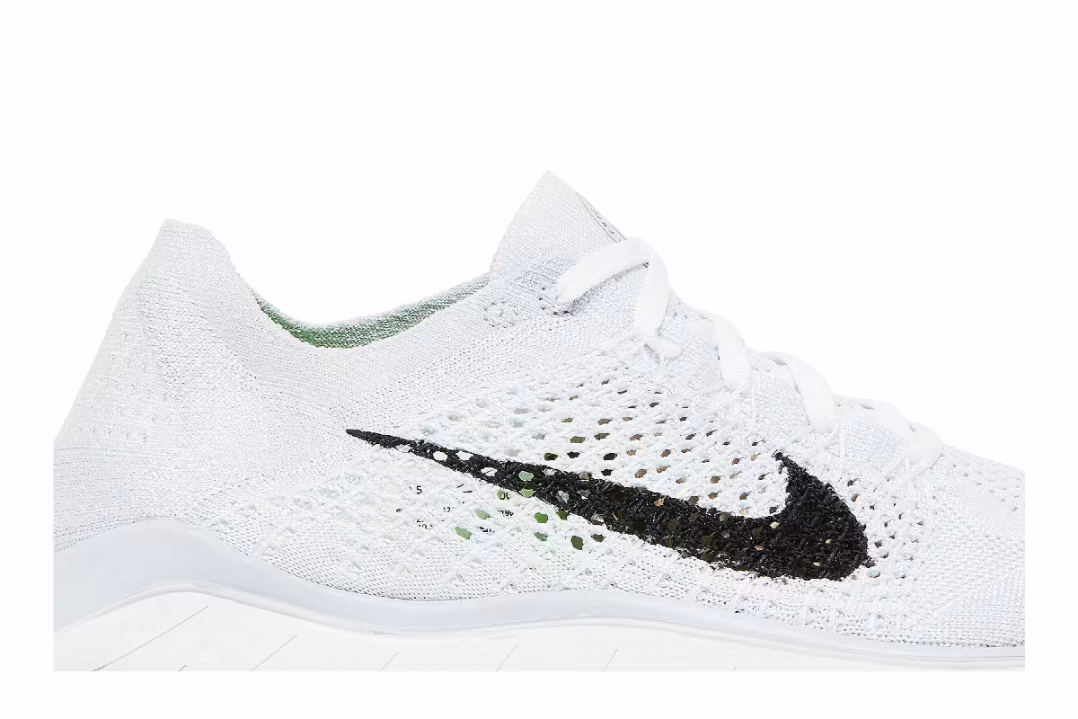 Nike Women's Free RN Flyknit 2018 White Platinum, view 3