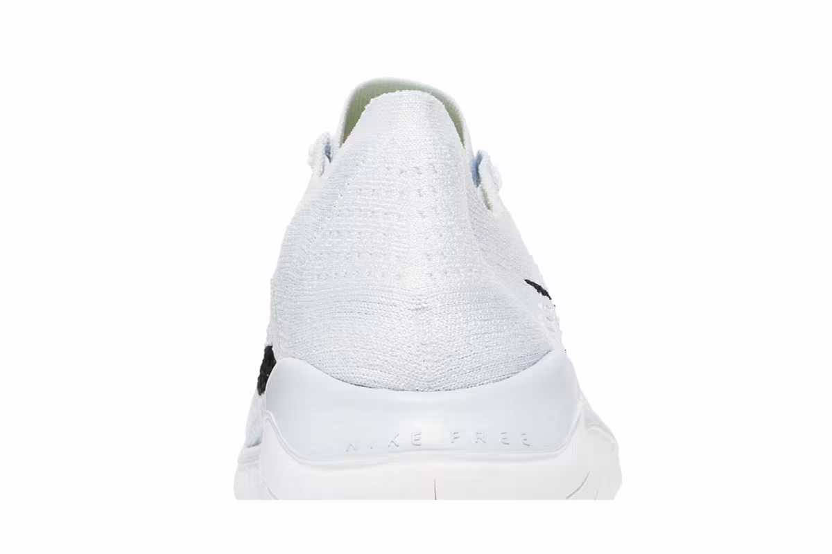 Nike Women's Free RN Flyknit 2018 White Platinum, view 8