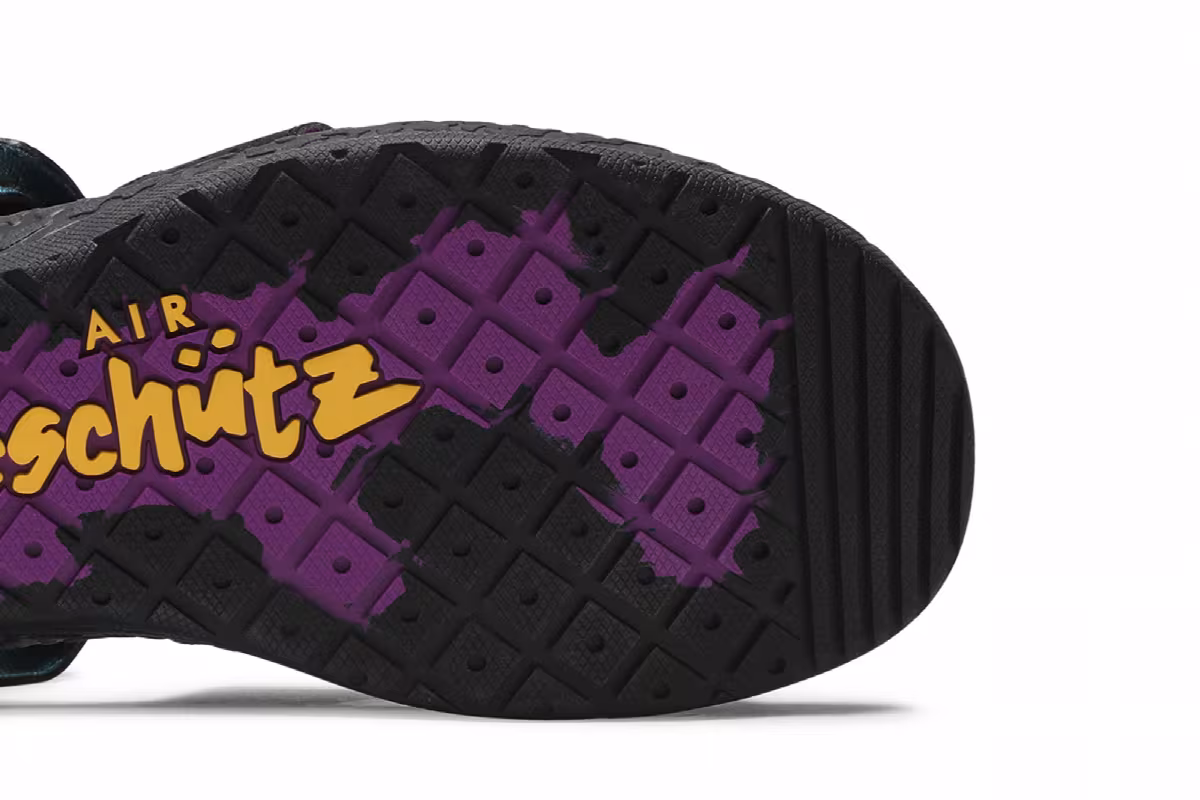 Nike ACG Air Deschutz Black Vivid Purple, view 6