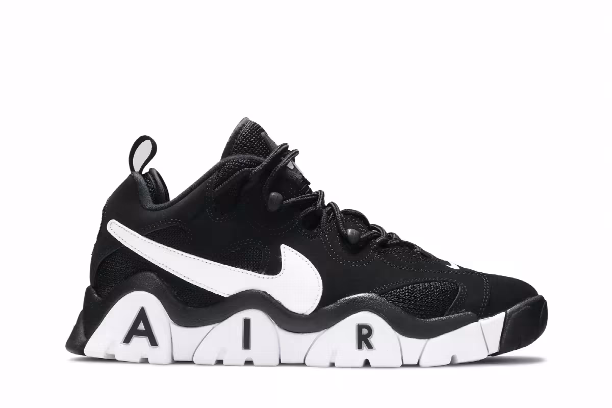 Nike Air Barrage Low Black, view 2