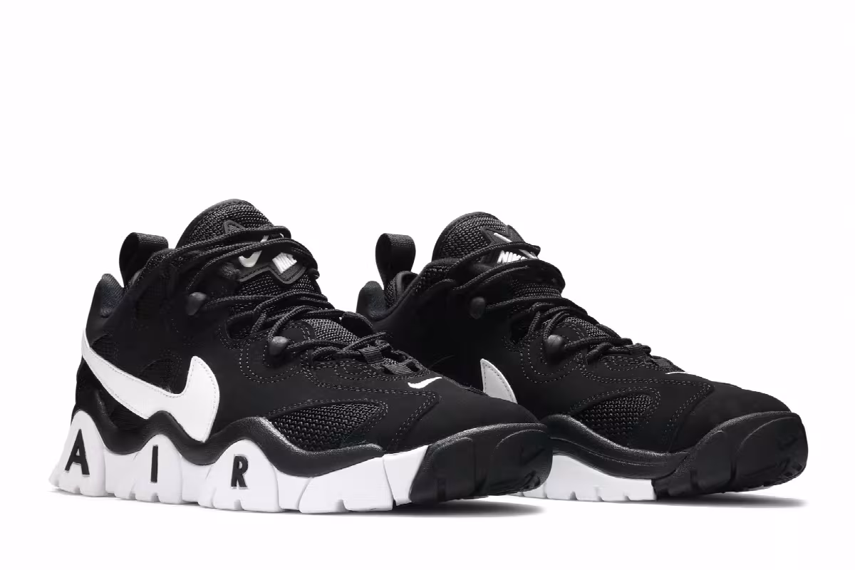 Nike Air Barrage Low Black, view 9