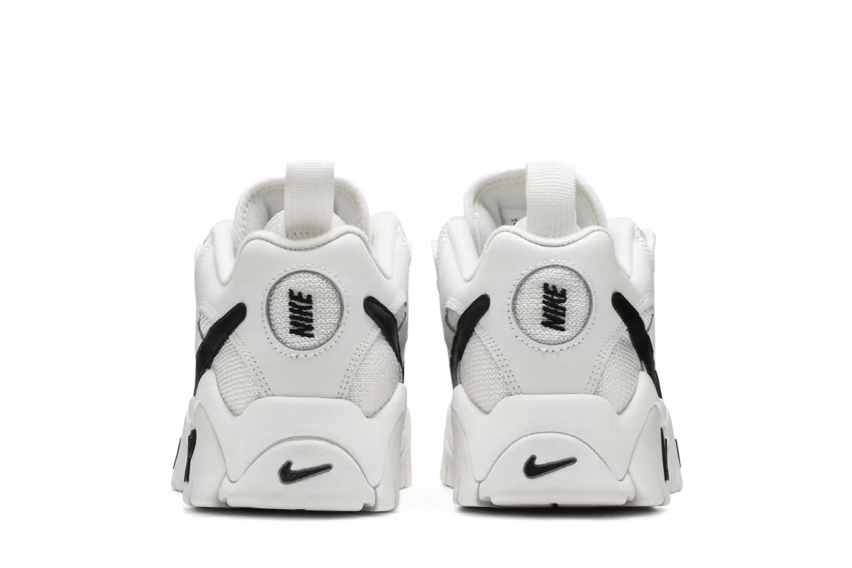 Nike Air Barrage Low Summit White, view 7
