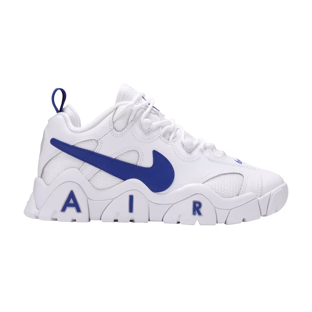 Nike Air Barrage Low GS White Hyper Blue