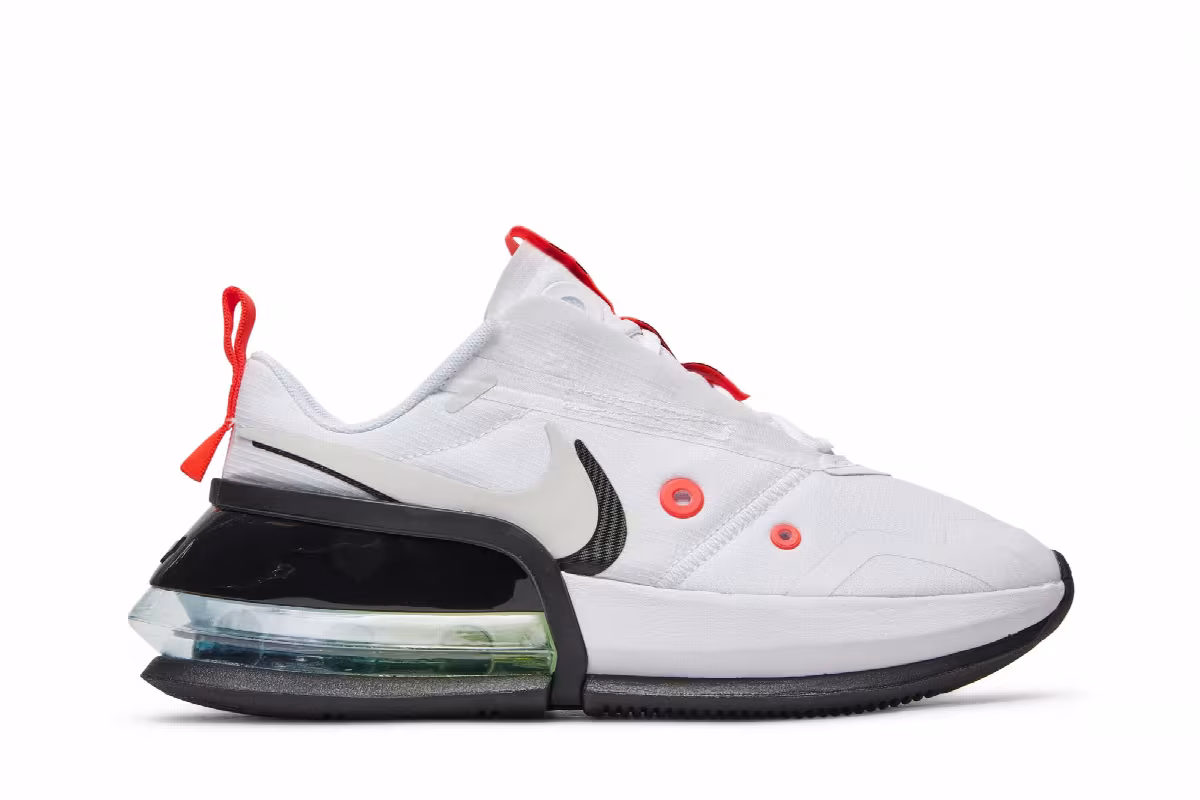 Nike Women's Air Max Up White Black, view 2