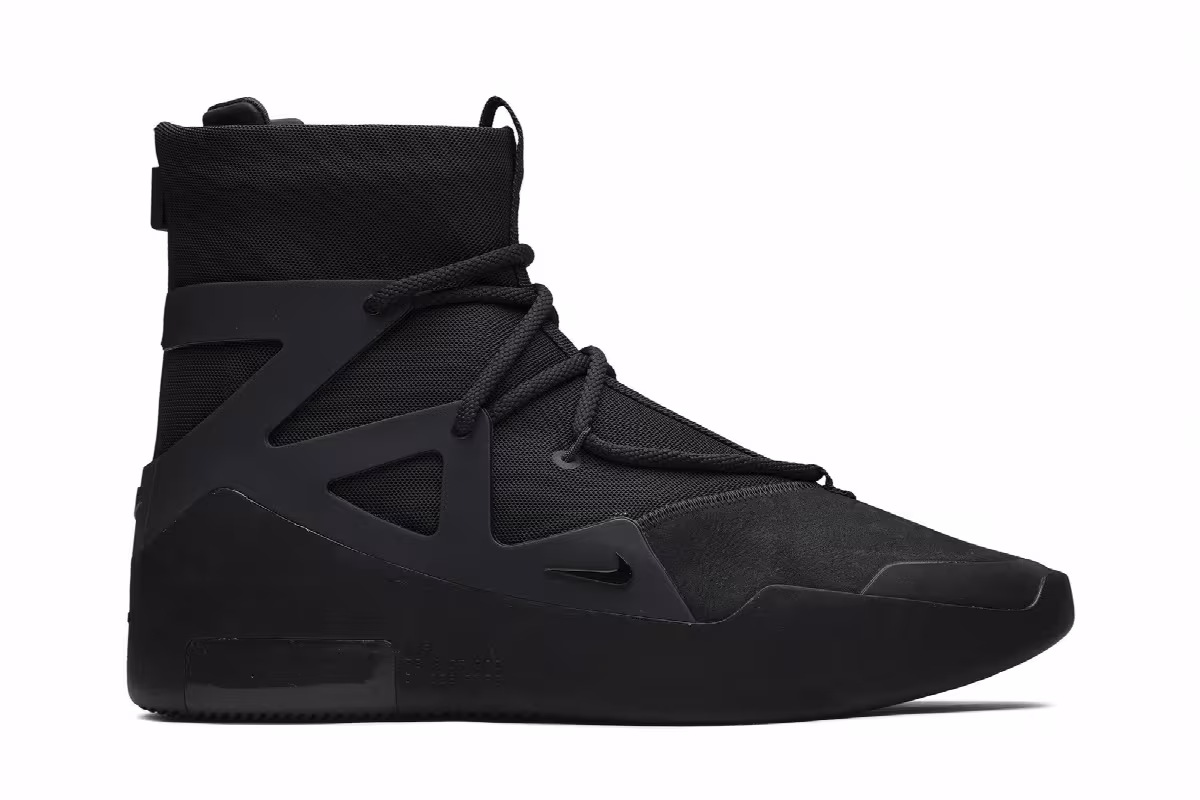 Nike Air Fear of God 1 Triple Black, view 2