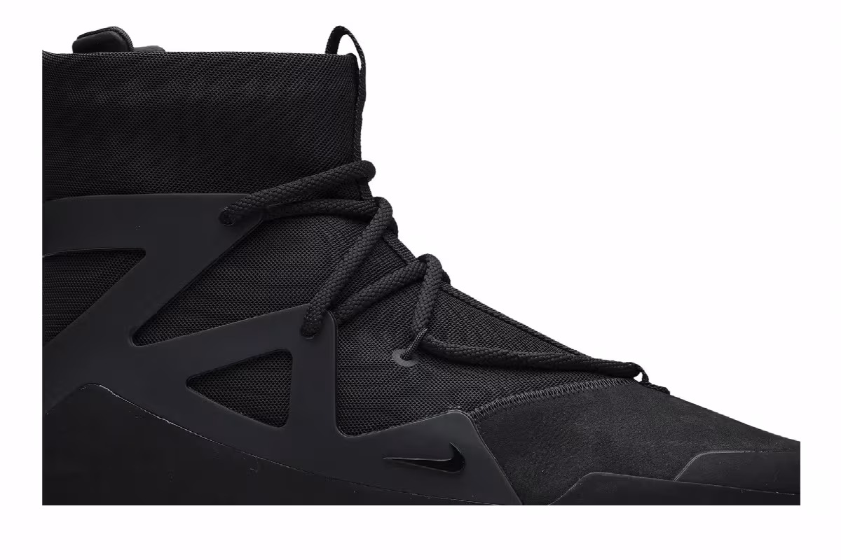 Nike Air Fear of God 1 Triple Black, view 3
