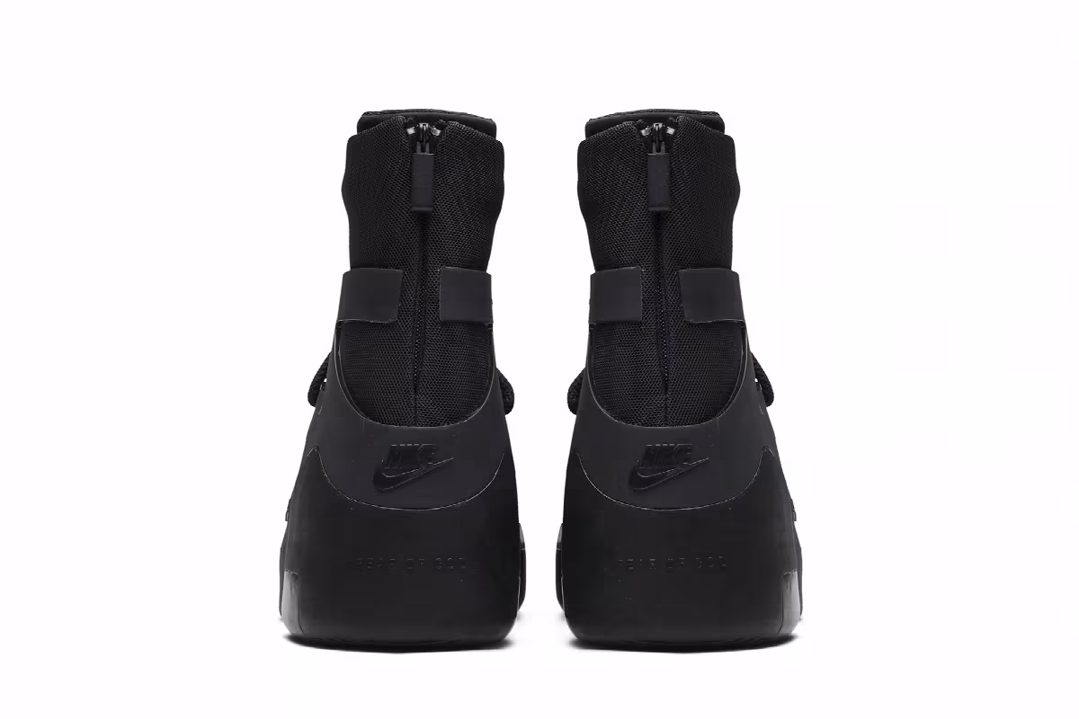 Nike Air Fear of God 1 Triple Black, view 7