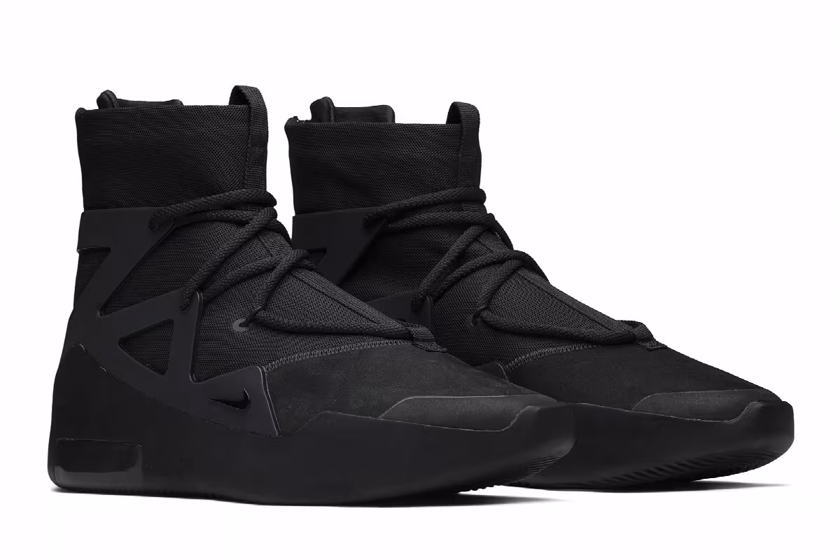 Nike Air Fear of God 1 Triple Black, view 9