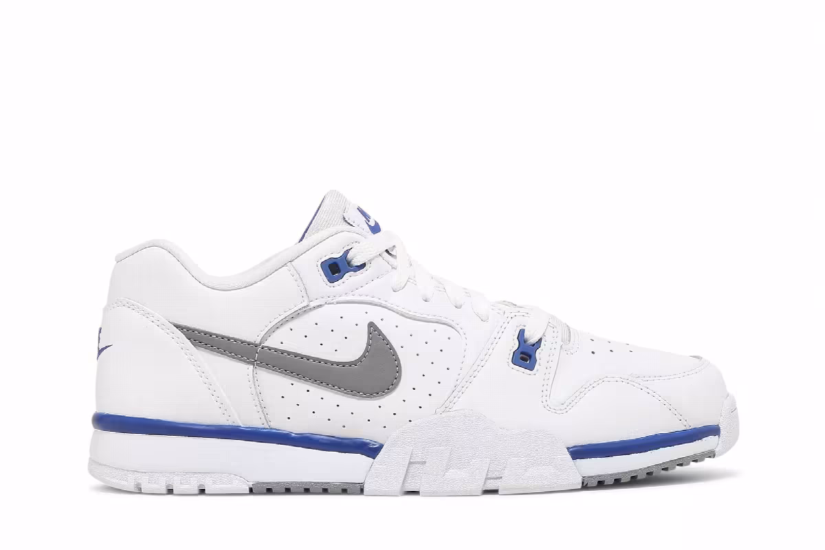 Nike Air Cross Trainer Low White Astronomy Blue, view 2