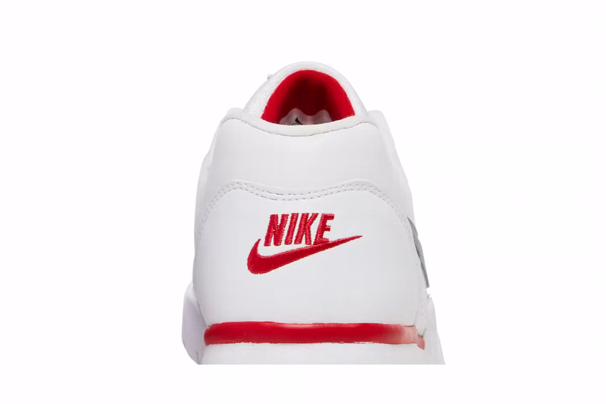 Nike Air Cross Trainer Low White University Red, view 8