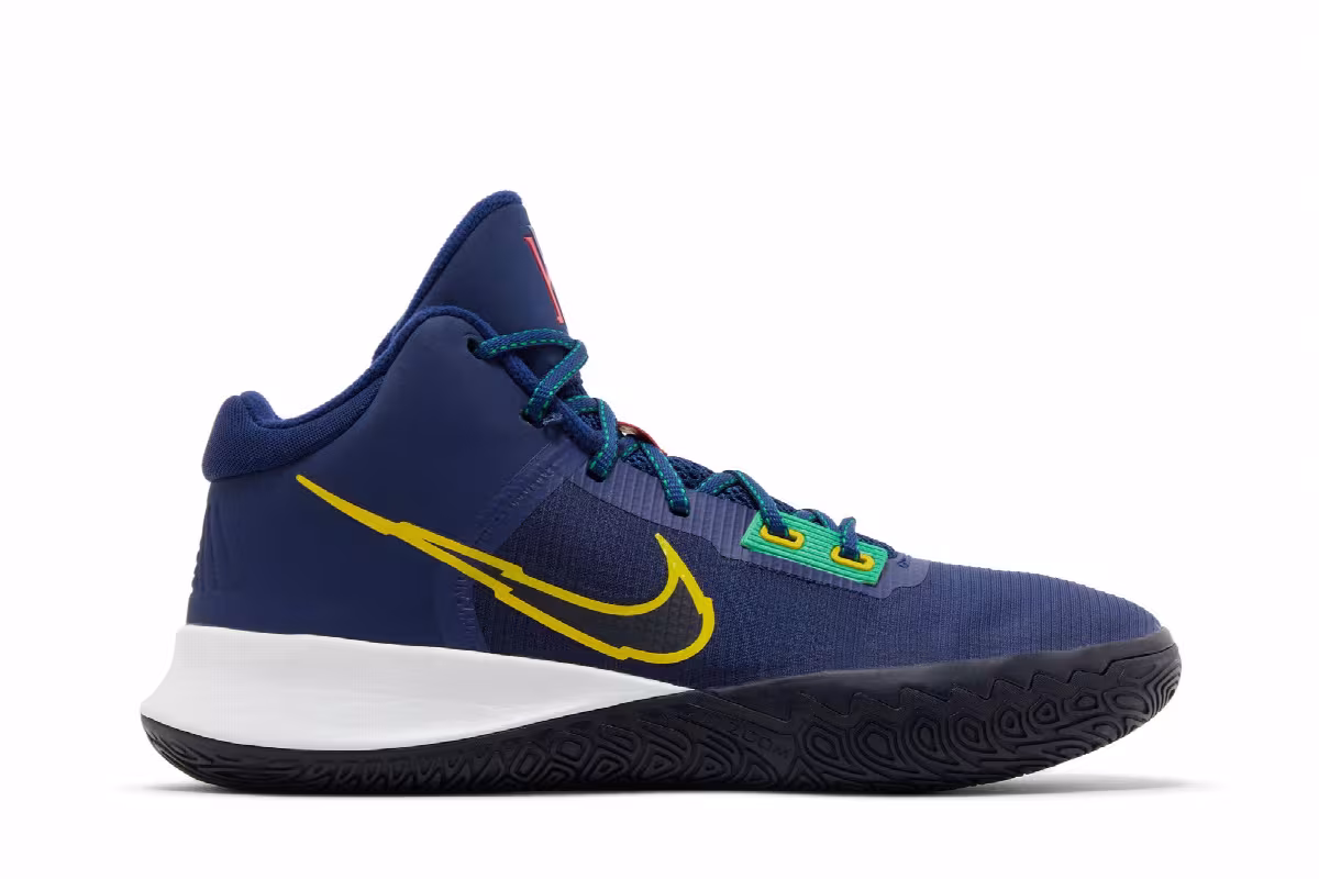Nike Kyrie Flytrap 4 Blue Void Yellow, view 2