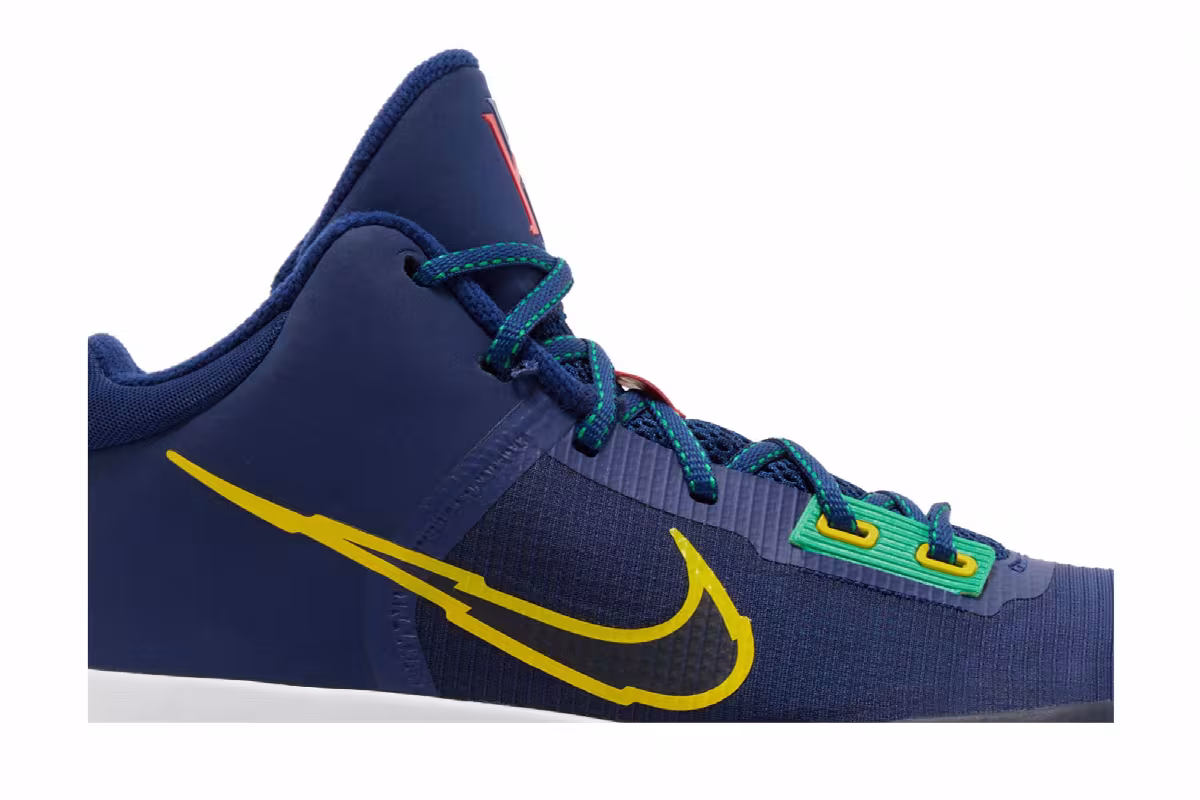 Nike Kyrie Flytrap 4 Blue Void Yellow, view 3