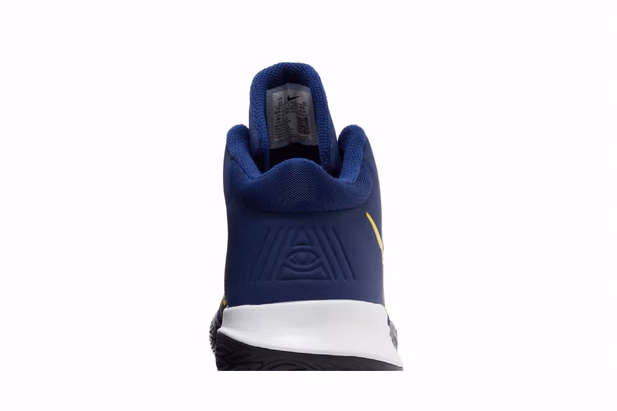 Nike Kyrie Flytrap 4 Blue Void Yellow, view 8
