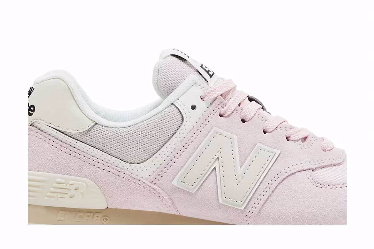 New Balance Women's 574 Pink Granite, view 3