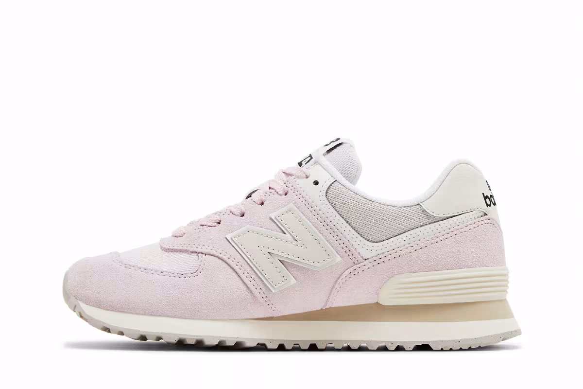 New Balance Women's 574 Pink Granite, view 4