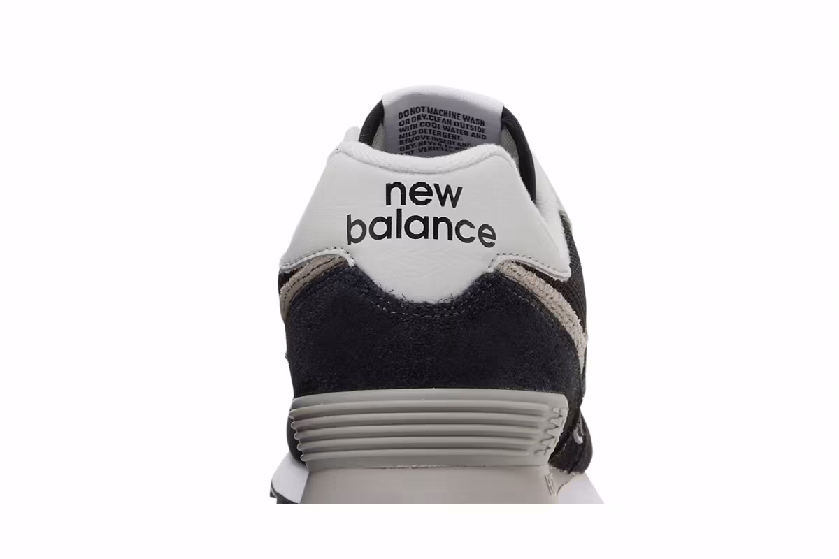 New Balance Women's 574 Core Pack - Black White, view 8