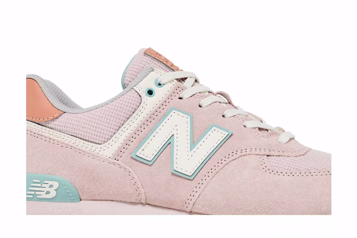 New Balance Women's 574 Beach Cruiser - Space Pink, view 3
