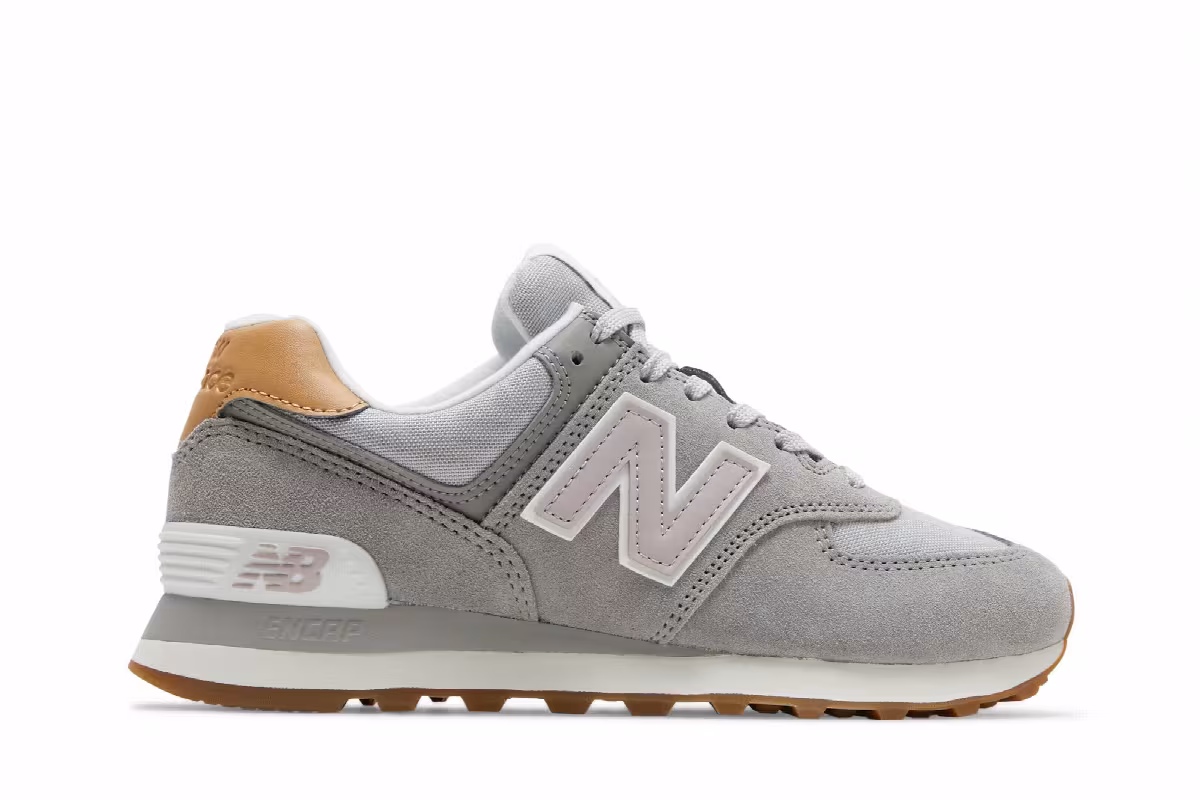 New Balance Women's 574 Tencel - Steel Rose Water, view 2