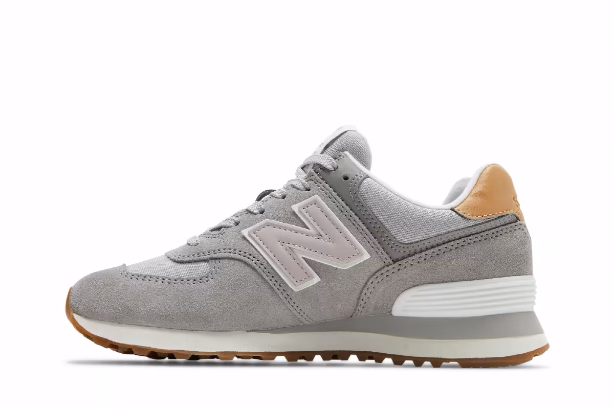 New Balance Women's 574 Tencel - Steel Rose Water, view 4