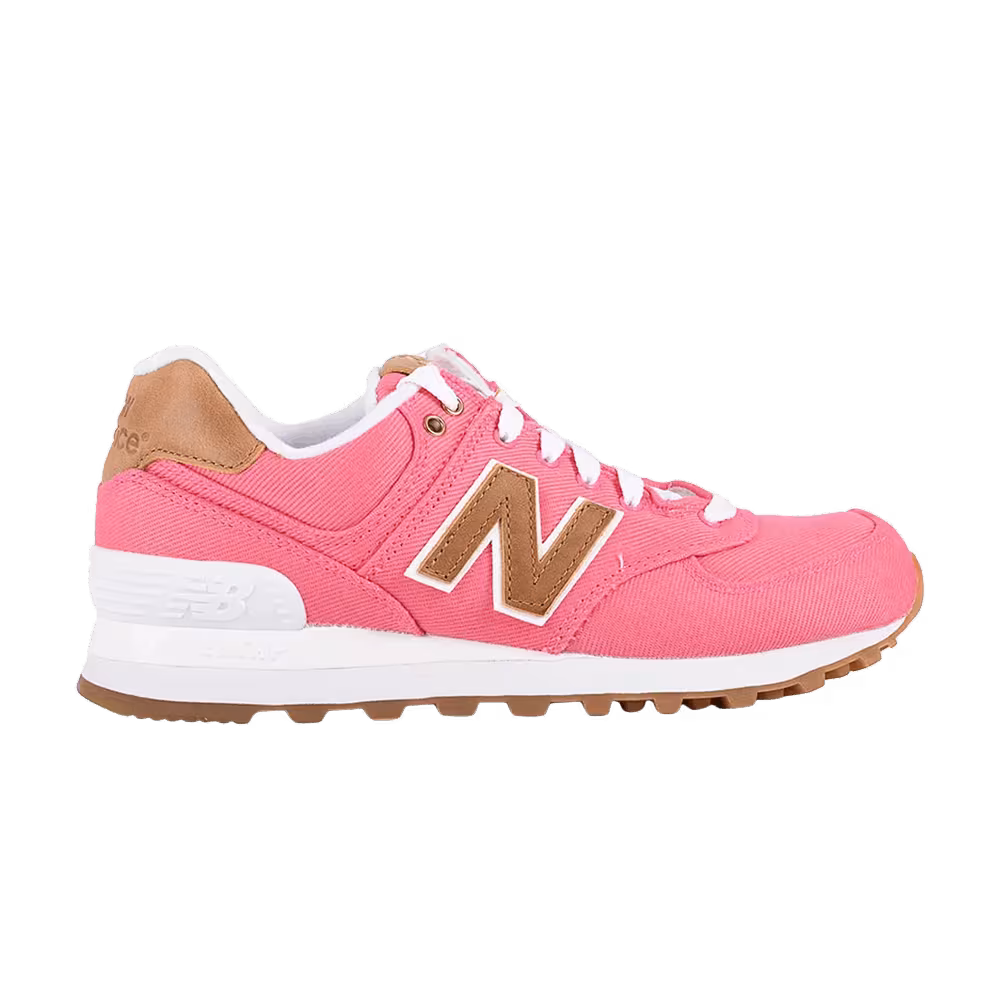 New Balance Women's 574 Pink Beewax