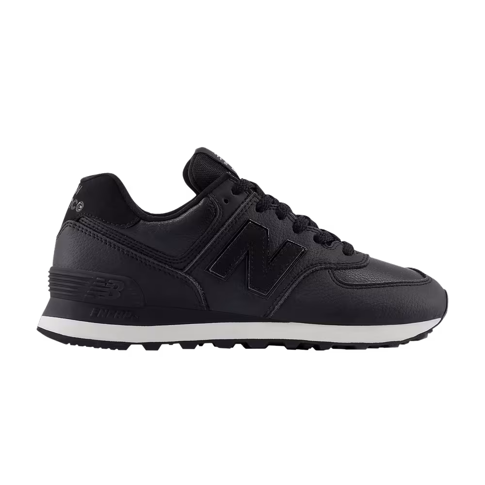 New Balance Women's 574 Black White