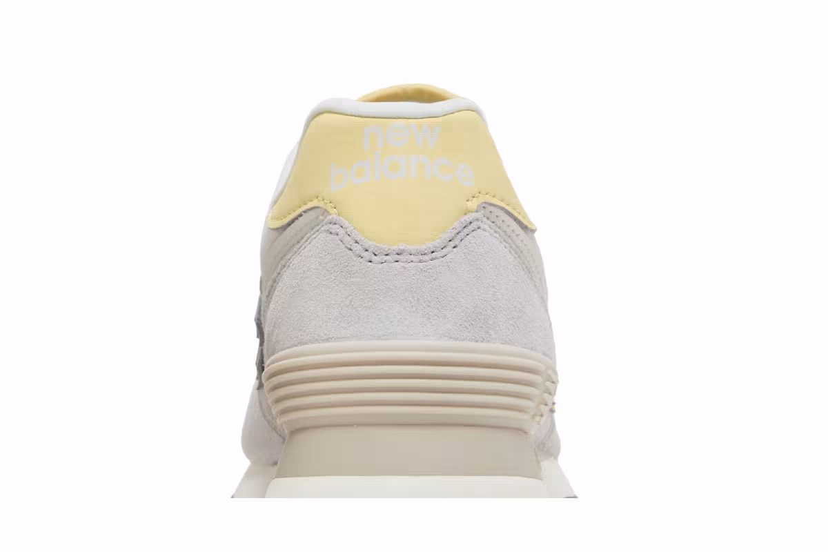New Balance Women's 574 Grey Matter Maize, view 8