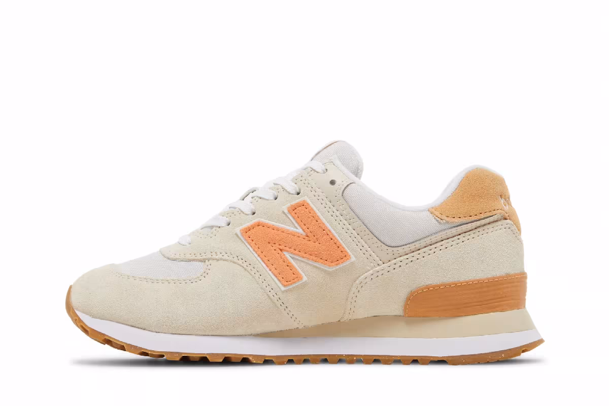 New Balance Women's 574 Calm Taupe, view 4