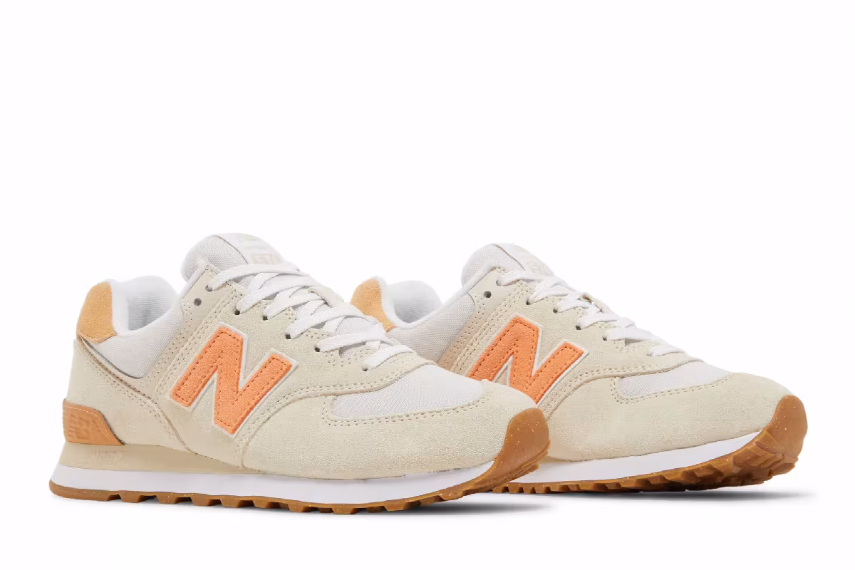 New Balance Women's 574 Calm Taupe, view 9