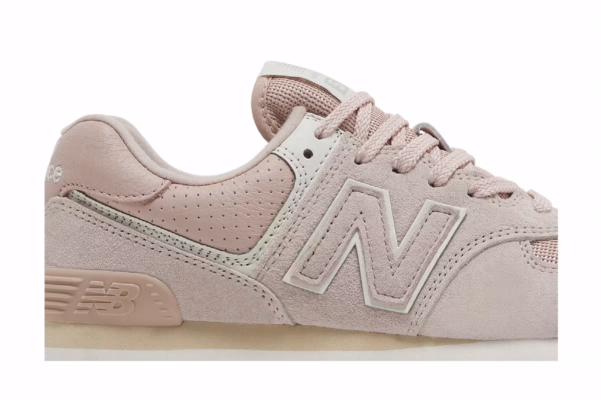 New Balance Women's 574+ Pink, view 3