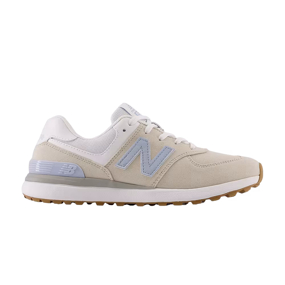 New Balance Women's 574 Greens V2 White Concrete