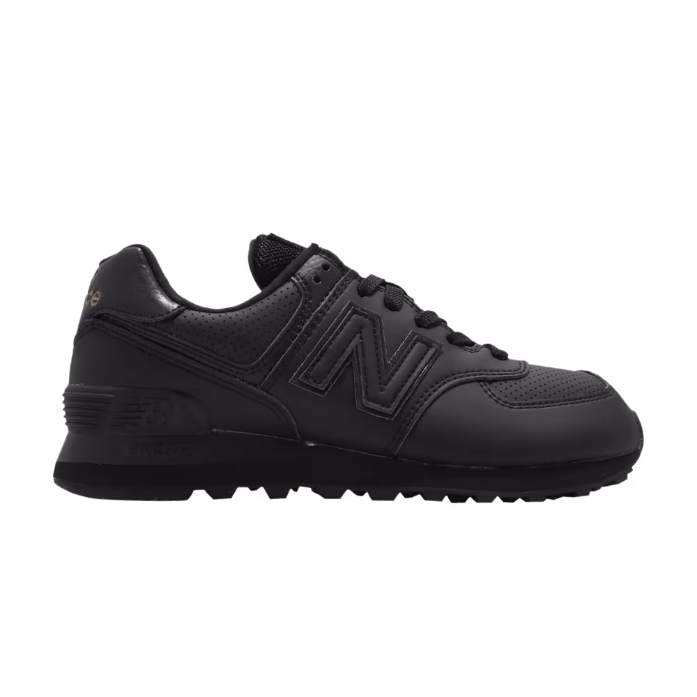 New Balance Women's 574 Black Gold
