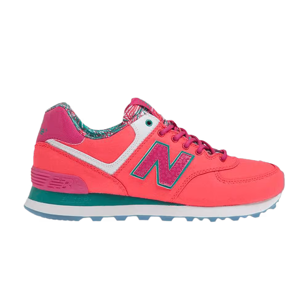 New Balance Women's 574 Island Pack - Laser Pink
