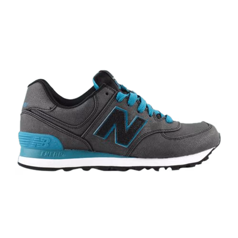 New Balance Women's 574 Precious Metals - Charcoal Teal