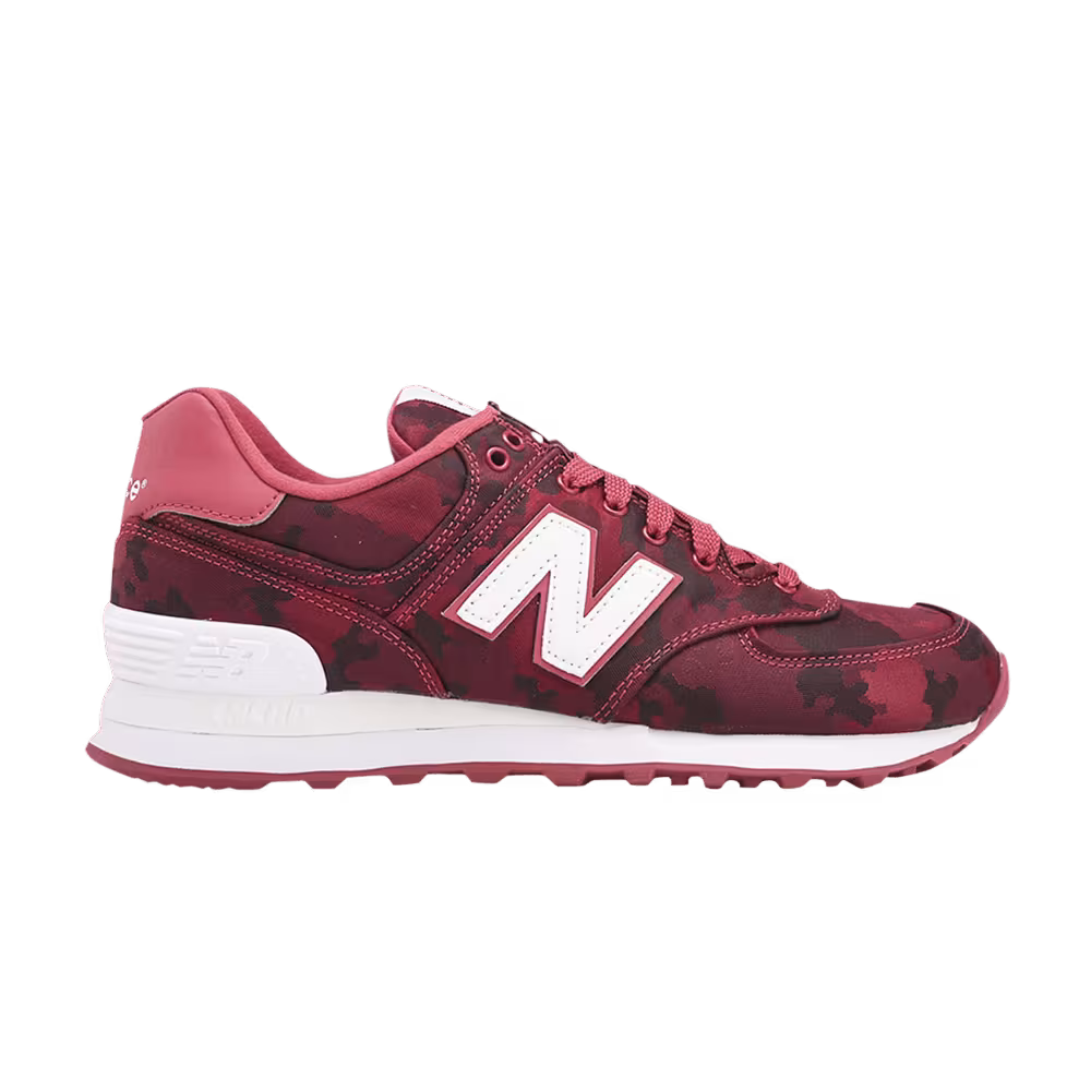 New Balance Women's 574 Camo - Raddish