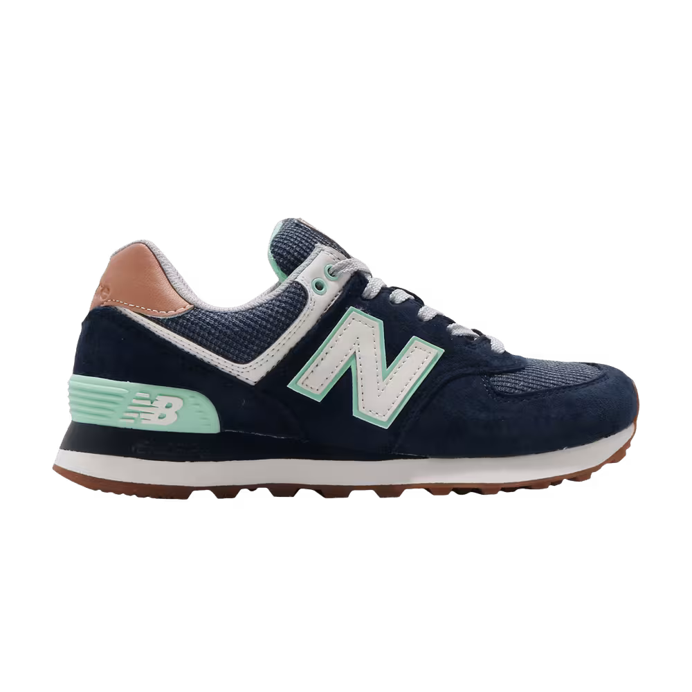 New Balance Women's 574 Beach Cruiser - Natural Indigo