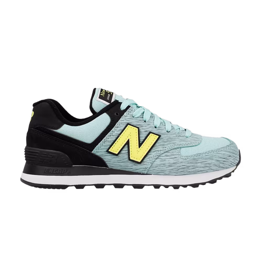 New Balance Women's 574 Sweatshirt - Aqua