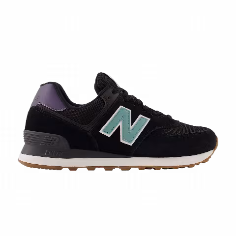 New Balance Wmns 574 'Black Faded Teal'