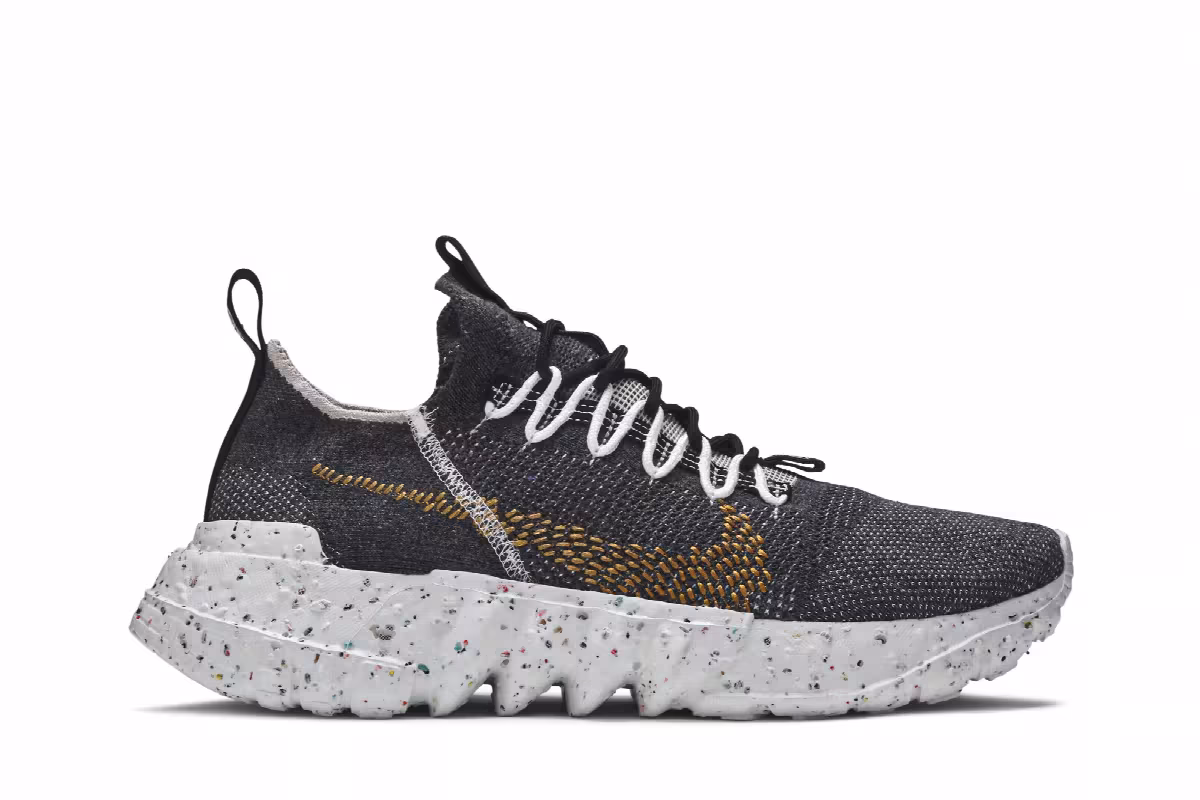 Nike Space Hippie 01 Black Wheat, view 2