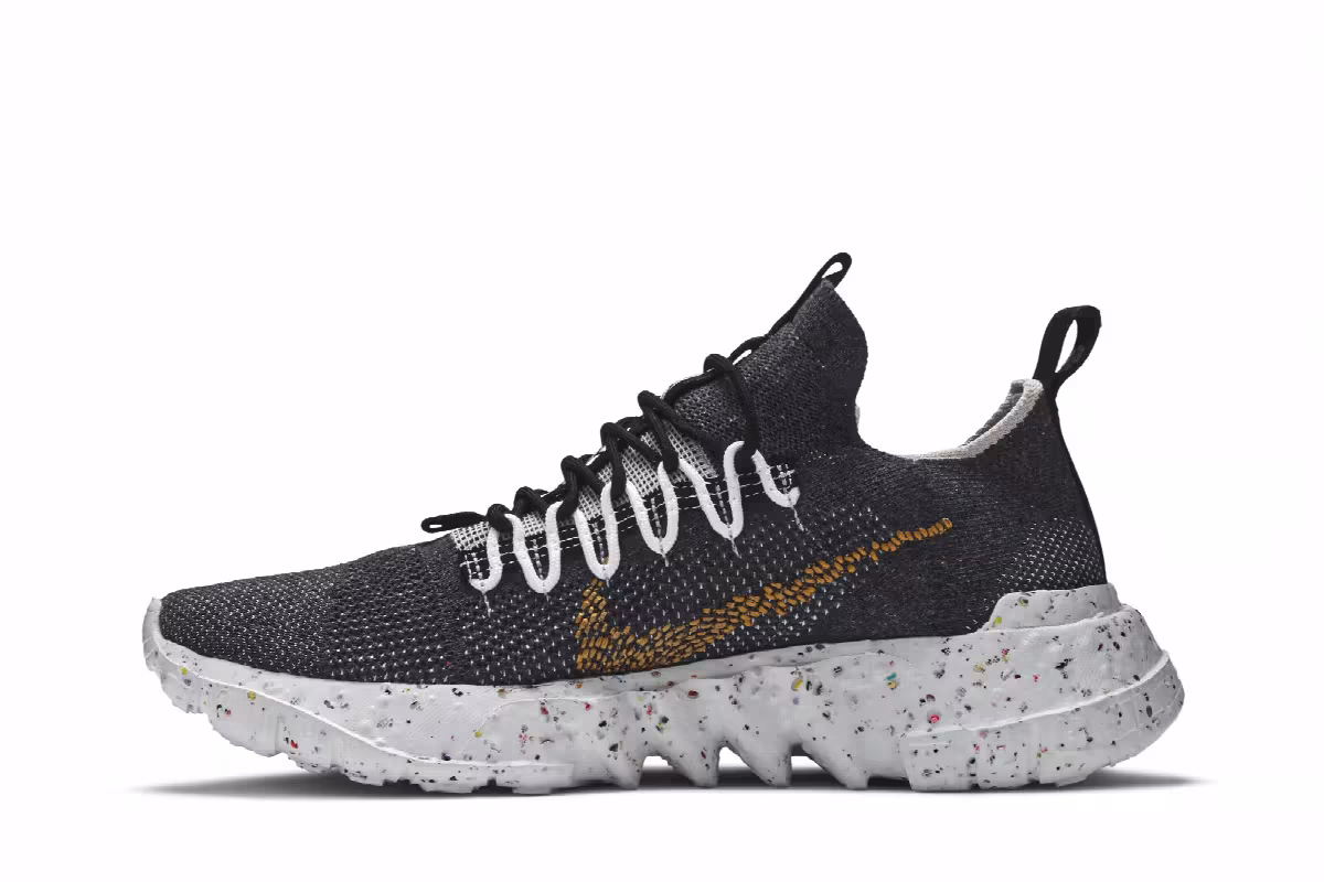 Nike Space Hippie 01 Black Wheat, view 4