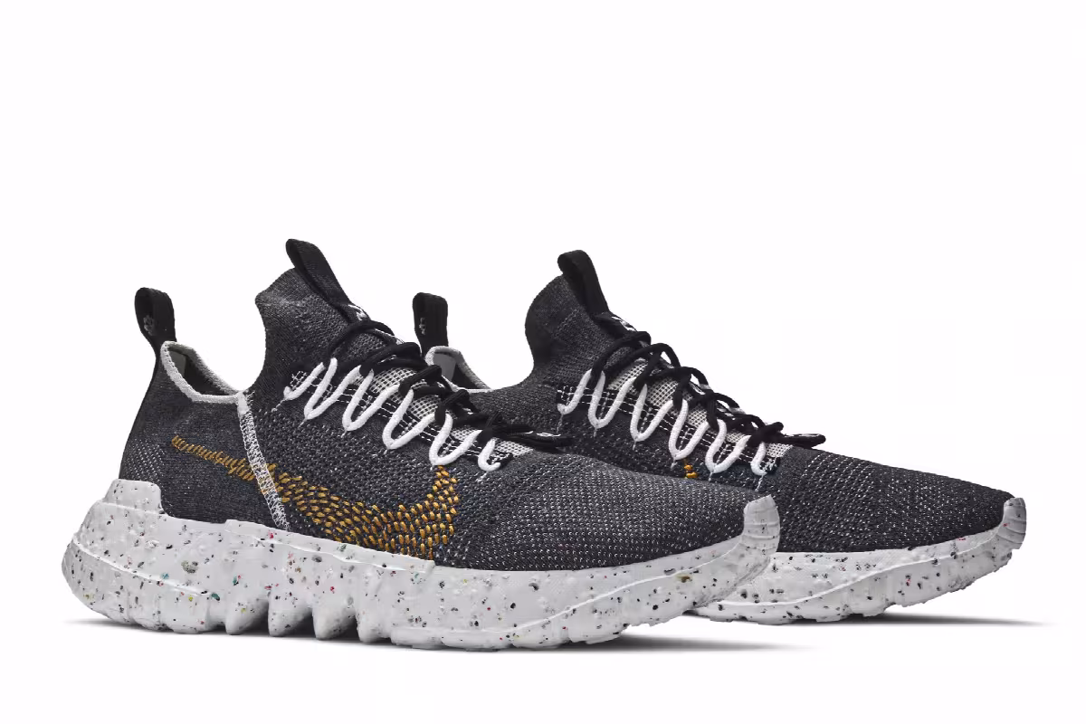 Nike Space Hippie 01 Black Wheat, view 9
