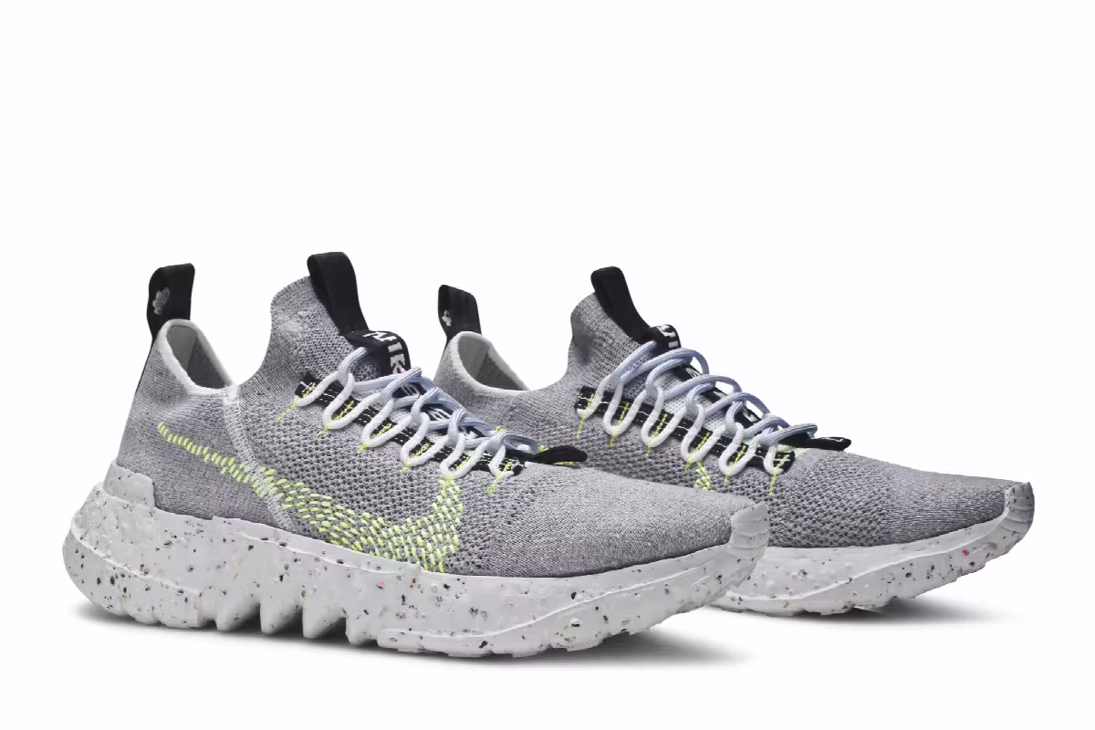 Nike Space Hippie 01 Grey Volt, view 9