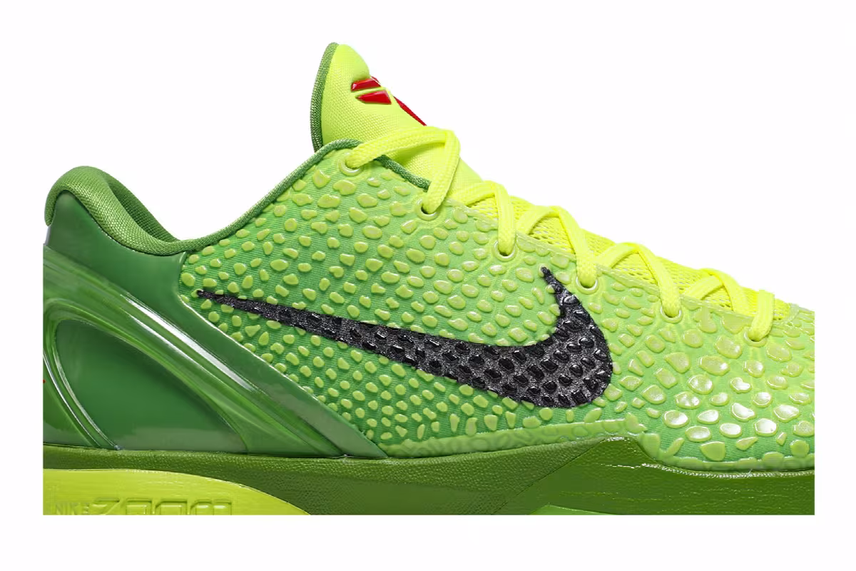 Nike Zoom Kobe 6 Protro Grinch 2020, view 3
