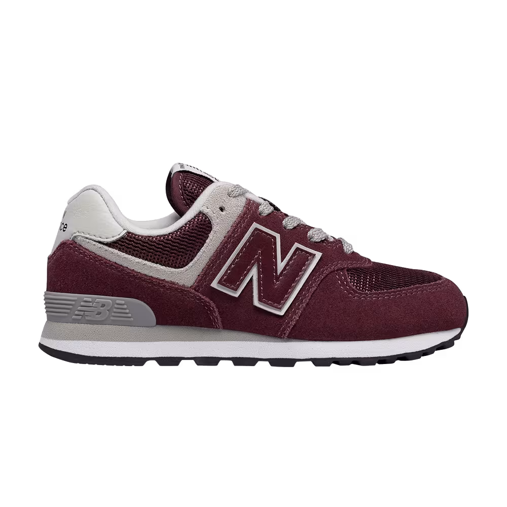 New Balance 574 Kids Burgundy