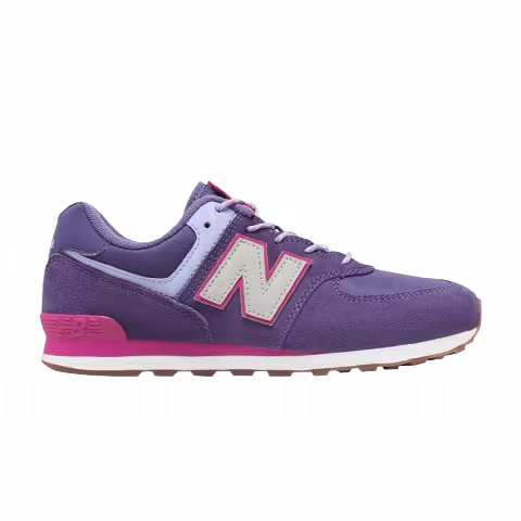 New Balance 574 Big Kid 'Camp - Violet Fluorite'