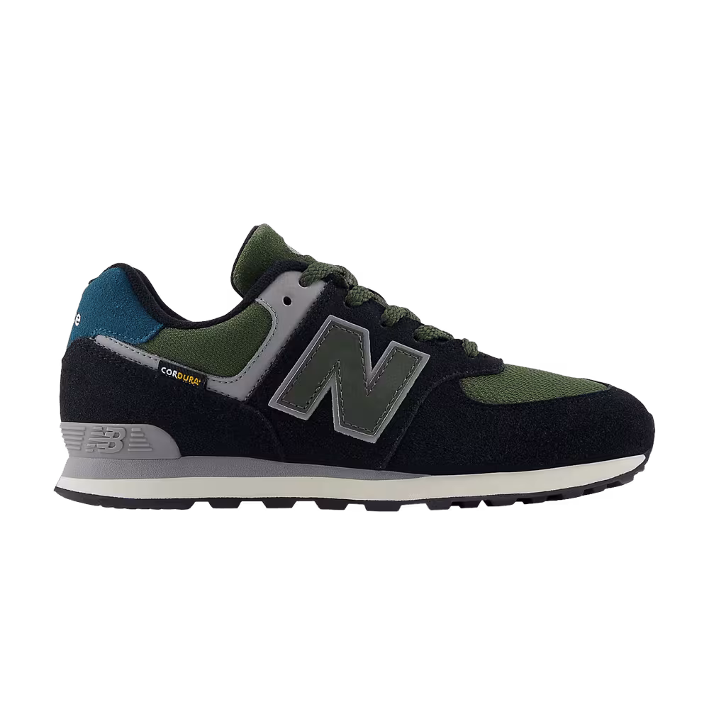 New Balance 574 Big Kid Black Olive